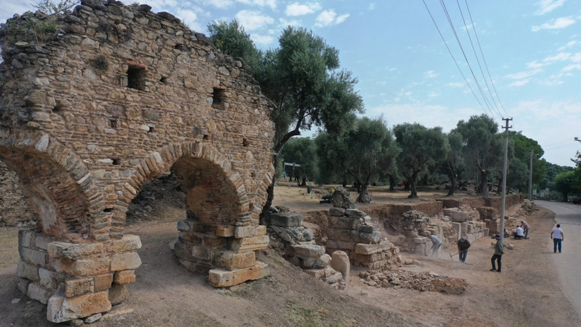 İki yakalı antik kentte 1600 yıllık hamam keşfedildi: Yıkanmadan şehre sokmuyorlarmış - Resim : 2
