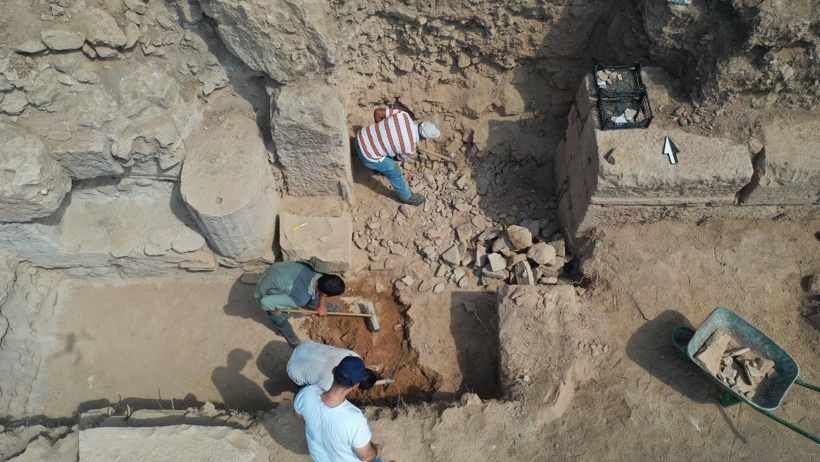İki yakalı antik kentte 1600 yıllık hamam keşfedildi: Yıkanmadan şehre sokmuyorlarmış - Resim : 3