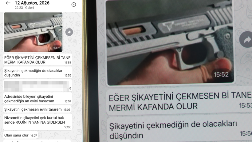 Rojin Kabaiş’in babasına silahlı tehdit: Kızının yanına gidersin! - Resim : 2