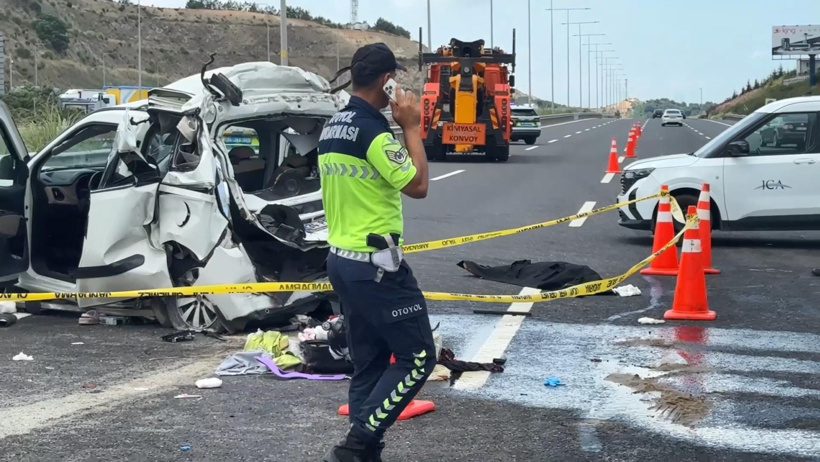 Son Dakika | Kuzey Marmara Otoyolu'nda feci kaza! Ölü ve yaralılar var - Resim : 1