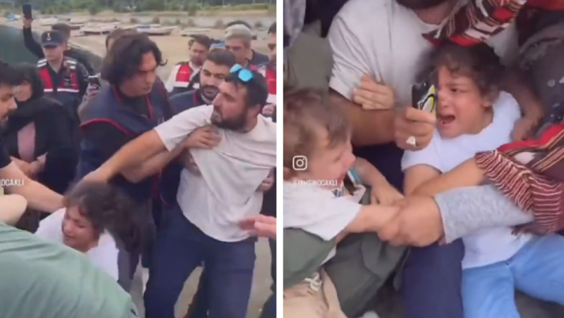 Rizeli köylüler çocukları kucağında direnişe geçti! Koca liman özel şirket balıkçılık yapsın diye kapatıldı - Resim : 1