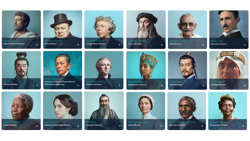 Tesla, Churchill, Da Vinci ve Gandhi aynı kabinede: Yeni ülkeye 12 bin kişi başvurdu - Resim : 1