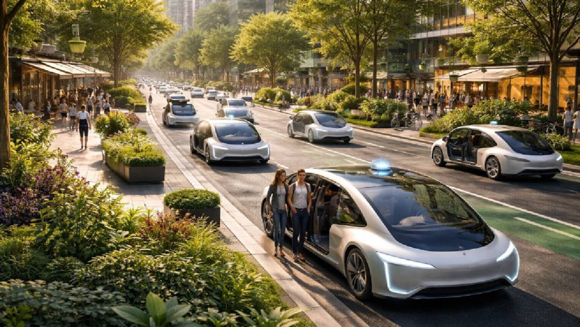 Sadece park et ve şarj ol: Elon Musk’ın gizli robotaksi üssü deşifre oldu - Resim : 2