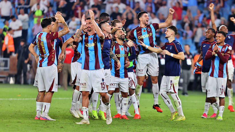 Trabzonspor ilk galibiyetini aldı: Salah şov yaptı - Resim : 1