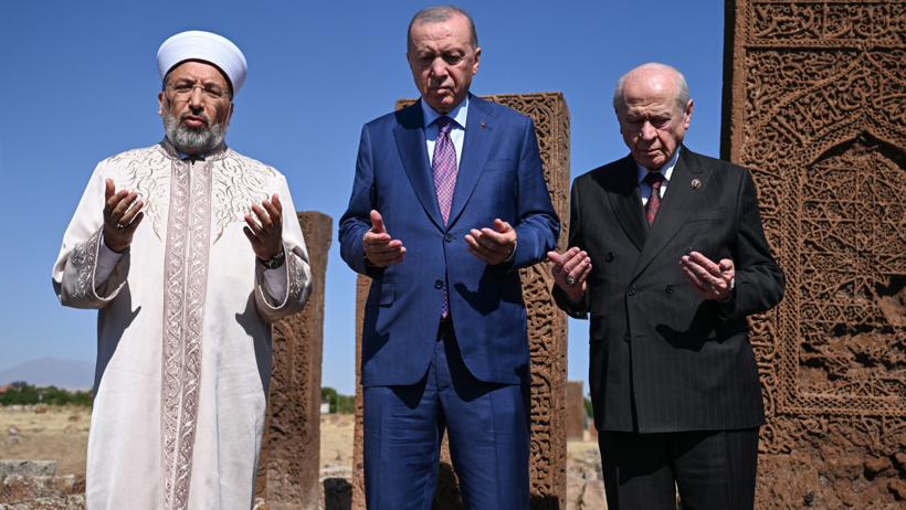 Erdoğan ve Bahçeli Ahlat'ta buluştu - Resim : 3