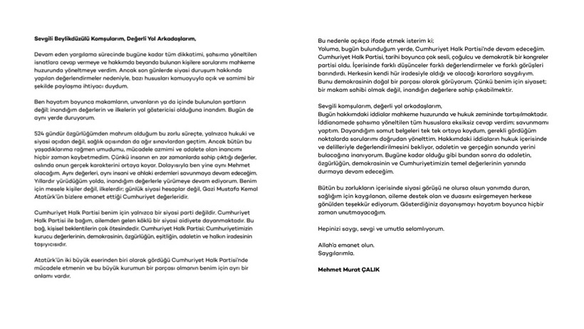 Beylikdüzü Belediye Başkanı Murat Çalık YENİ Parti kararını açıkladı: CHP'de kalacağım - Resim : 3