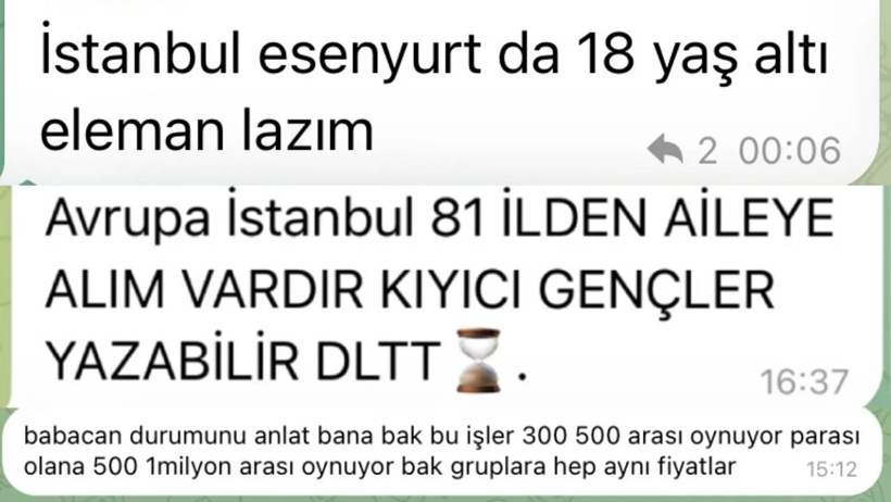Telegram'da infaz borsası: 10 bine vurup 60 bine tarıyorlar, az ceza için çocuk arıyorlar! - Resim : 2