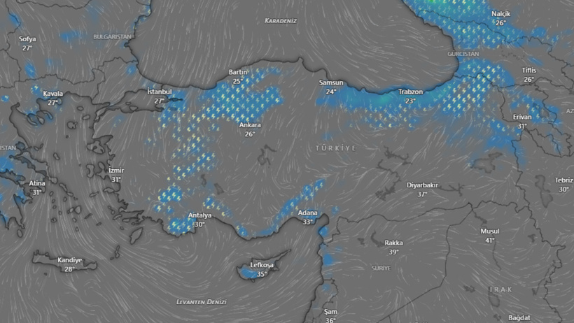 Meteoroloji sağanak ve kuvvetli rüzgarı saat saat açıklayıp uyardı - Resim : 7
