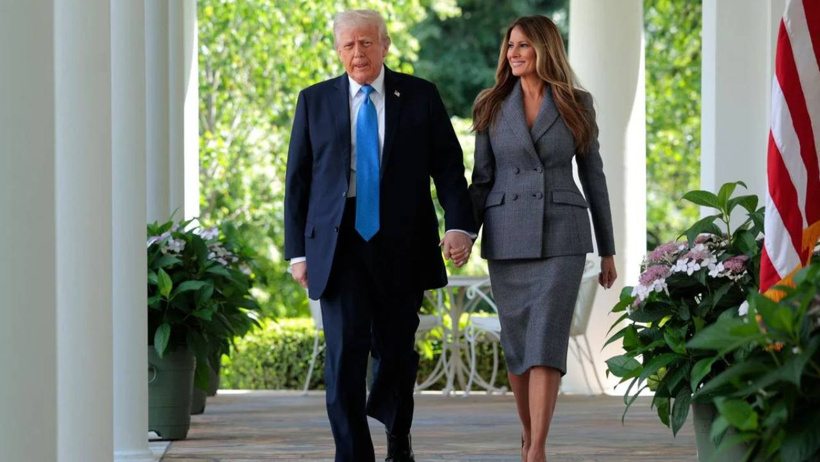 Trump'a yazılan aşk mektubu Melanie'yi çılgına çevirdi! Evraklar üzerinde çalışırken yakaladı - Resim : 4