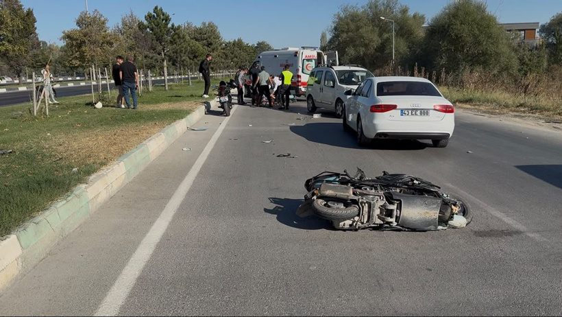Kütahya’da feci kaza: Motosiklet sürücüsü hayatını kaybetti - Resim : 1