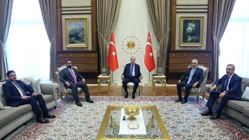 MİT Başkanı Kalın'dan Iraklı Meclis Başkanı ile Terörsüz Türkiye görüşmesi - Resim : 1