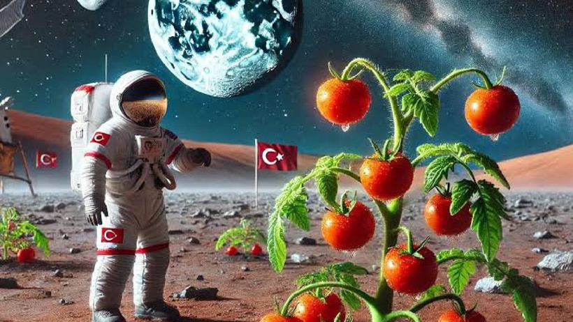 Ay üssünün yeni sakini: Salçalık domates! - Resim : 5
