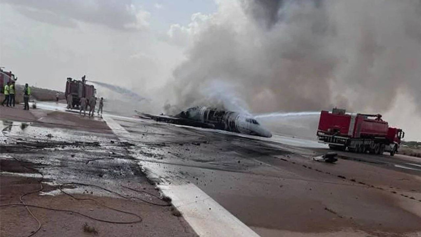Libya'da düşen jet hakkında skandal iddia! Firma yanıt verdi - Resim : 2