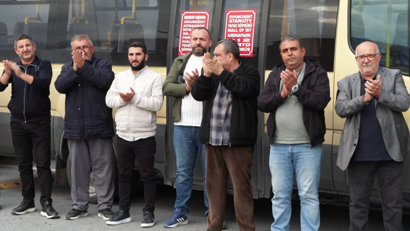 Dolmuşçular "Metro geldi mağduruz" diyerek kontak kapattı! "Matbaaya karşı çıkan hattatlar!" - Resim : 3