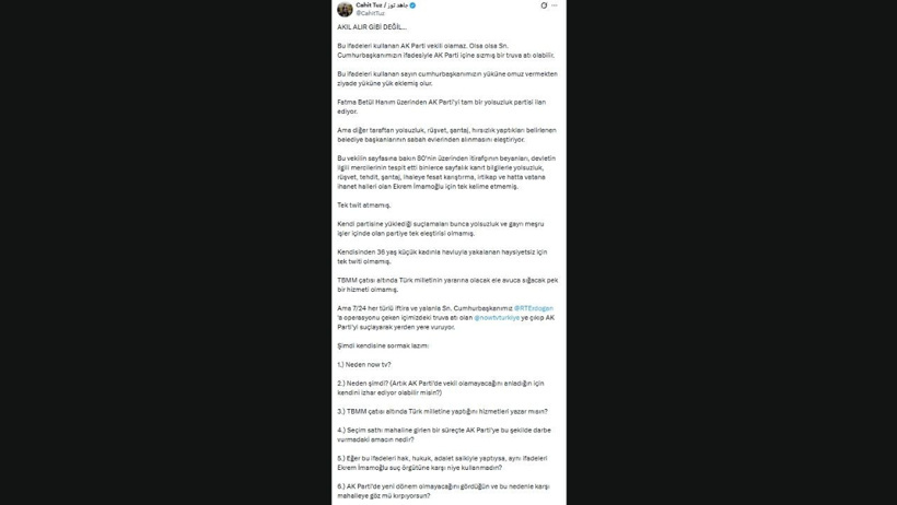 AKP'li vekilin fon ve operasyon açıklamasına iktidar cephesinden sert çıkış: İçimize sızmış truva atı - Resim : 4