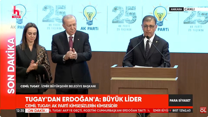 Rozeti takan Cemil Tugay'dan AKP'lileri kıskandıracak performans: Övmelere doyamadı - Resim : 1