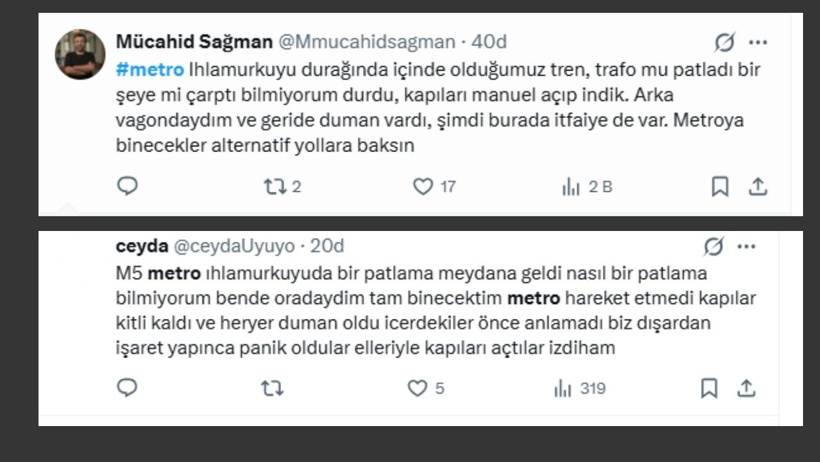 Son Dakika | İstanbul'da metro tünelinde patlama: Yolcular tahliye edildi - Resim : 2