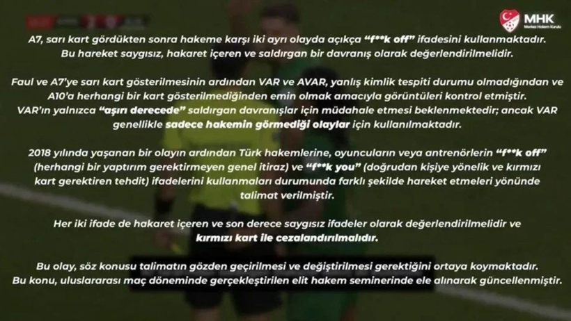 Süper Lig'de kural değişikliği: MHK Başkanı resmen açıkladı - Resim : 1