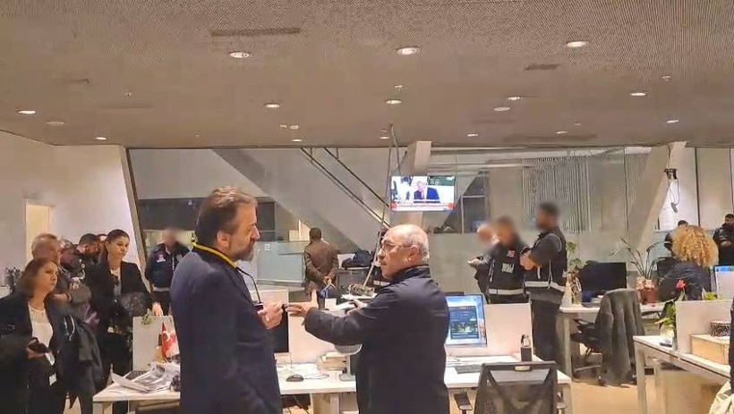 Son Dakika | Polis Halk TV binasında! Kayyum atandı binaya girişlere izin verilmiyor - Resim : 1