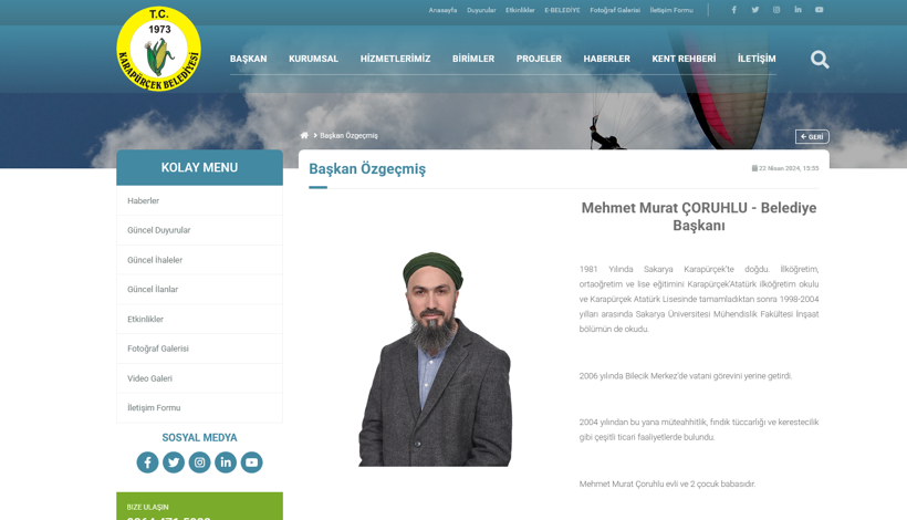 Valiye tayt yasak ama belediye başkanına sarık serbest mi? Karapürçek tek örneği oldu - Resim : 1