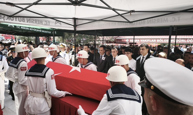 Suriye'de şehit olan başçavuş Mersin'de defnedildi - Resim : 1
