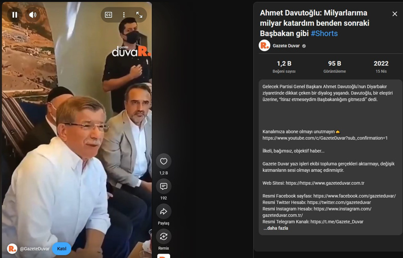 Son dakika | Ahmet Davutoğlu'na soruşturma! - Resim : 1