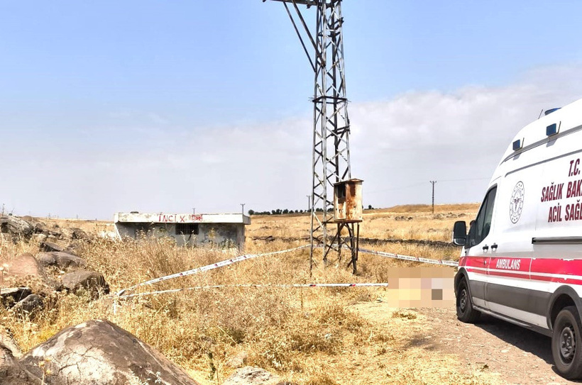 Diyarbakır'da gizemli ölüm! Arazide kadın cesedi bulundu! 2 kişi gözaltında - Resim : 3