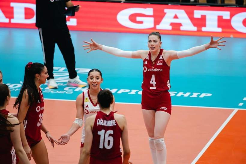 Dünya Şampiyonası'na harika başladık: Muhteşemsiniz kızlar eze eze kazandık - Fotoğraf: 3