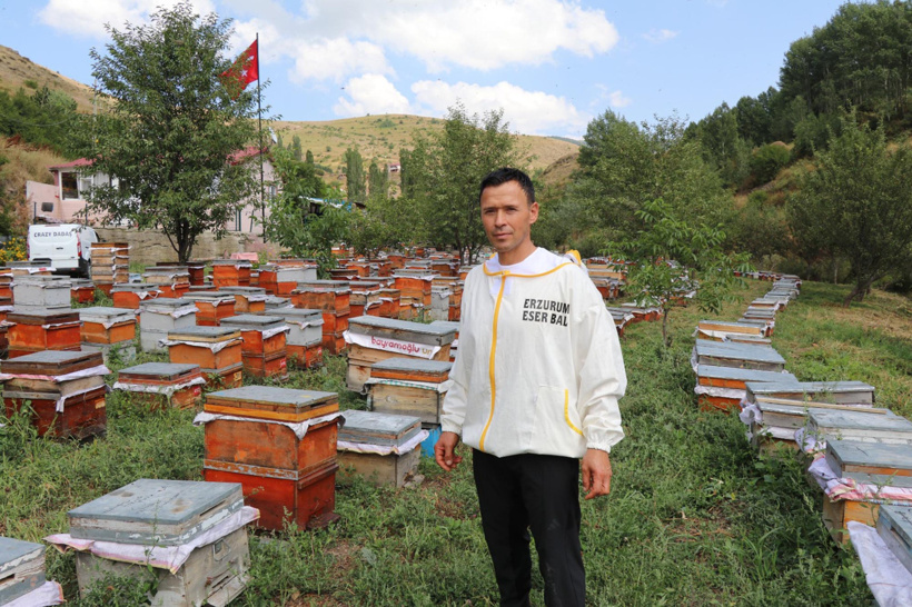 Kışın kas yapıyor, yazın kovanların peşinden koşuyor: Hedef 10 ton! - Fotoğraf: 4