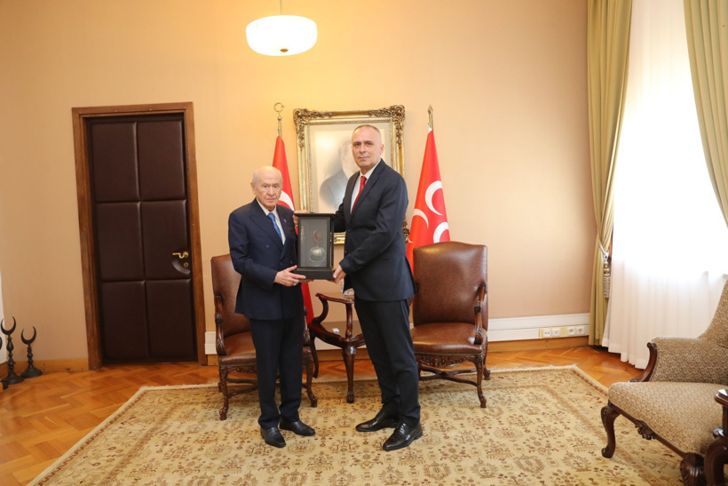 Özel Harekat Başkanı'ndan Bahçeli'ye ziyaret: Kudüs detayı - Resim : 1