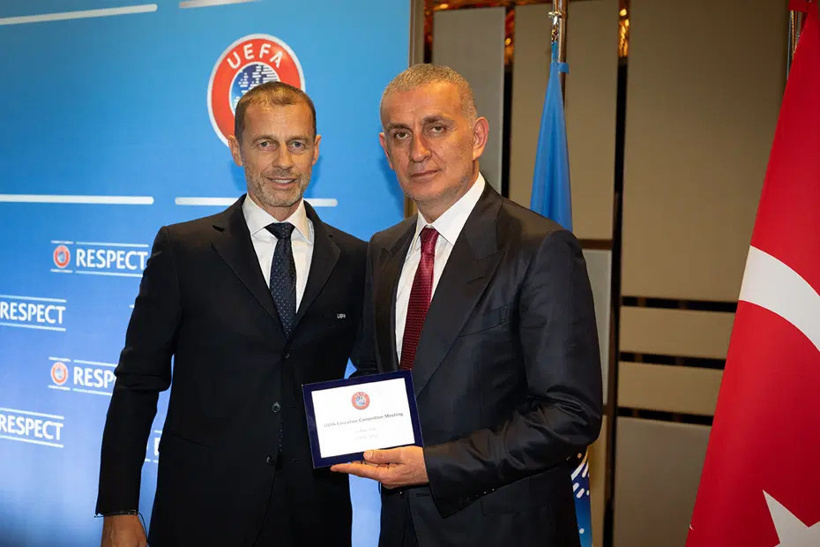 Hacıosmanoğlu skandalların ortasında gitti: UEFA'da kritik toplantı - Resim : 1