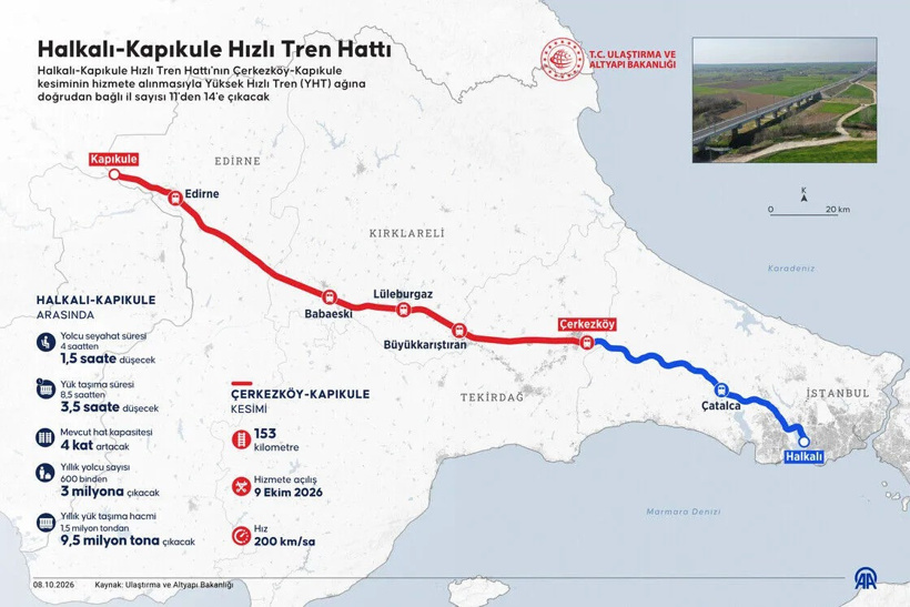 3 il için beklenen gün geldi: Hızlı tren seferleri başlıyor - Resim : 3