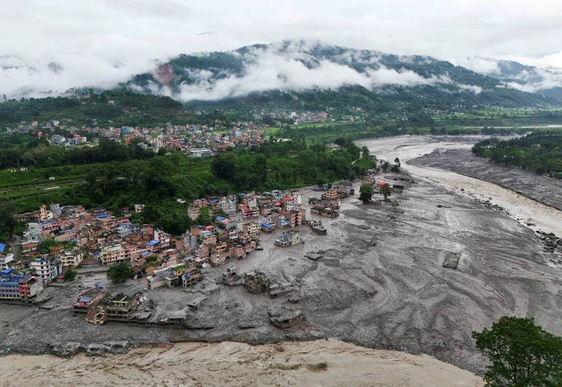 Nepal'de selde can kaybı 734'e çıktı: HES'ler mezar oldu işçiler tünellerde mahsur - Fotoğraf: 14