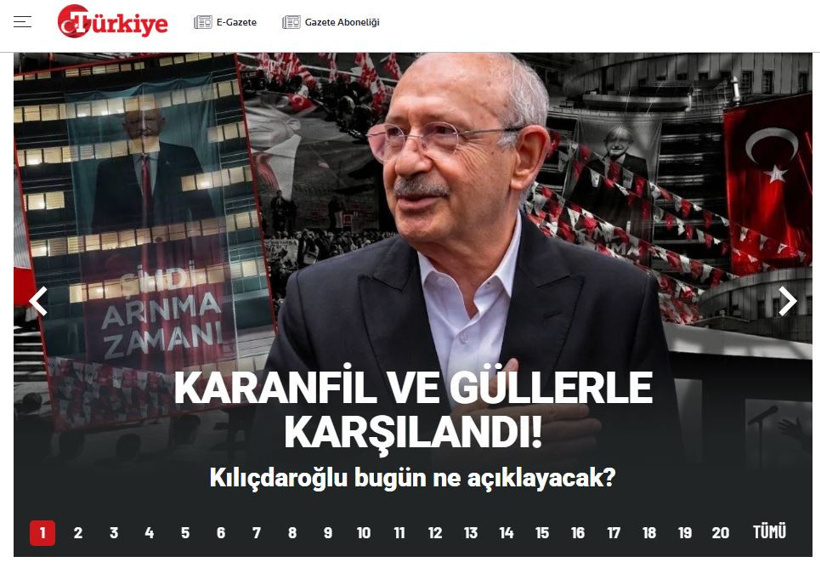 İktidar medyasının Kemal Kılıçdaroğlu aşkı! Canlı yayınlara ve manşetlere doyamadılar - Resim : 11