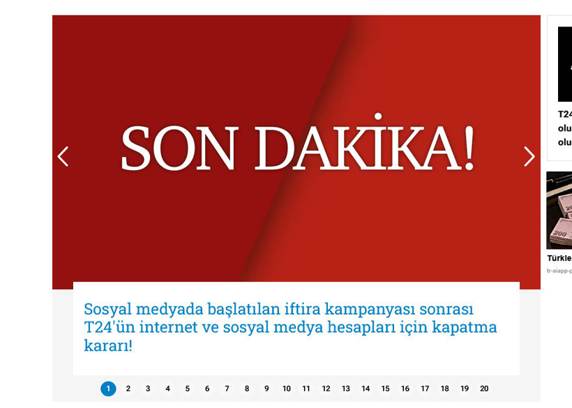 Son Dakika | T24'e kapatma kararı! - Resim : 2