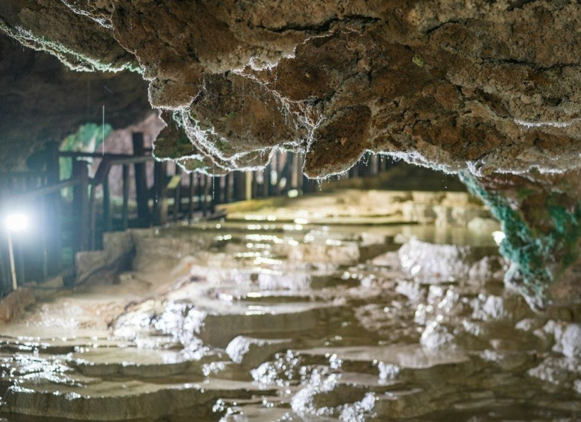 Pamukkale'nin yer altındaki ikizi dolup taştı: Yüz binlerce turist akın etti - Fotoğraf: 7