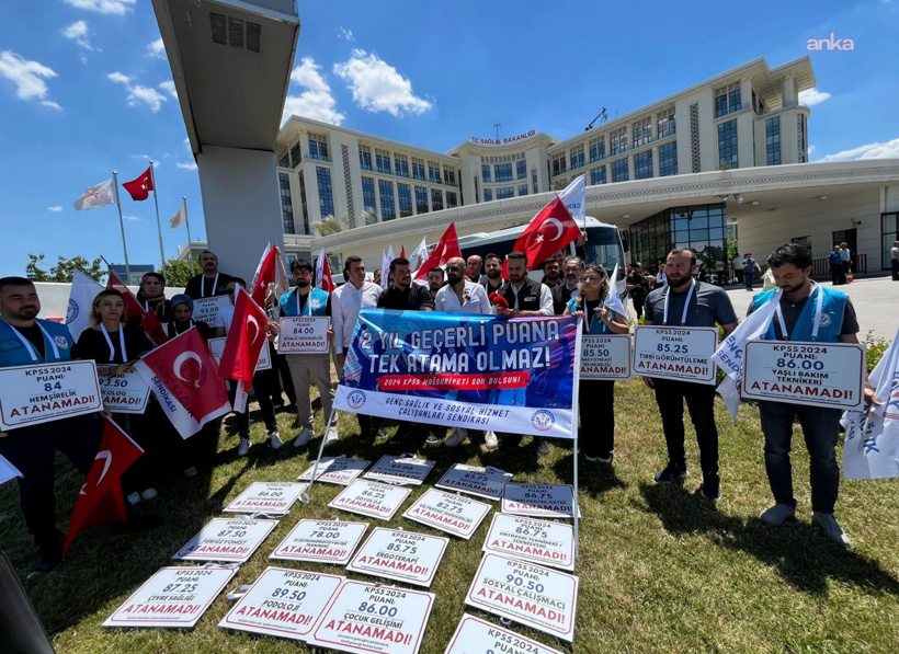 Atanamayan sağlıkçılar isyan etti: ''Hayallerimiz idam ediliyor' - Resim : 1