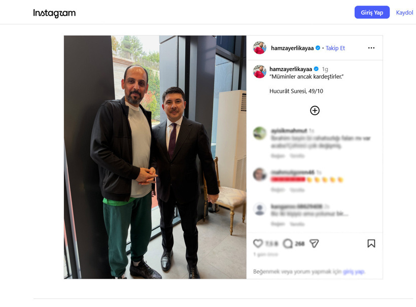 Tartışmaya yaratan görüntüye İbrahim Kalın ve Hasan Doğan'dan fotoğrafla yanıt geldi - Resim : 1