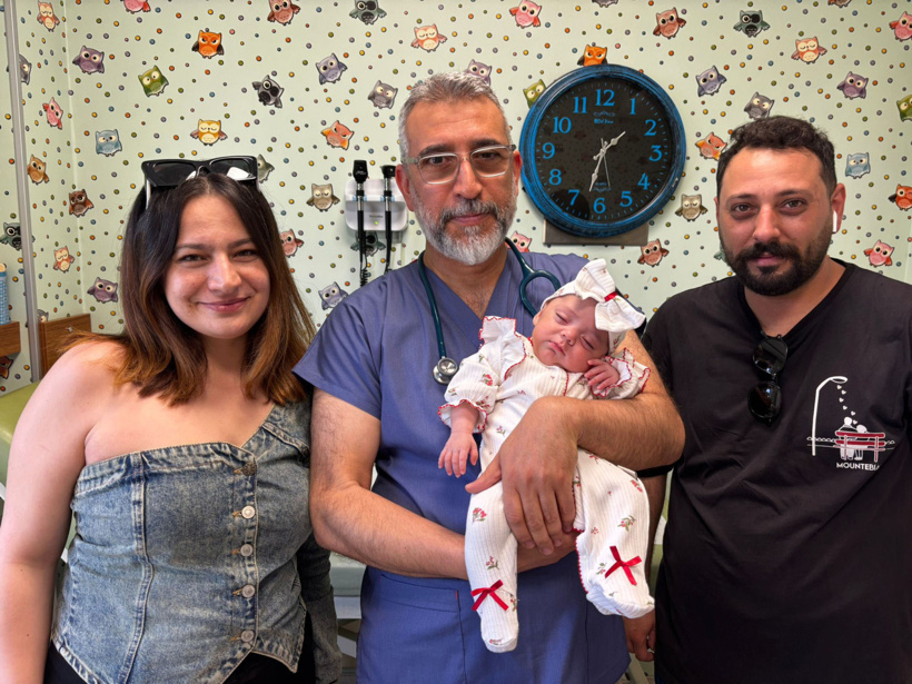 650 gram doğmuştu: Leyla bebek 4 aylık yaşam savaşını kazandı - Resim : 5