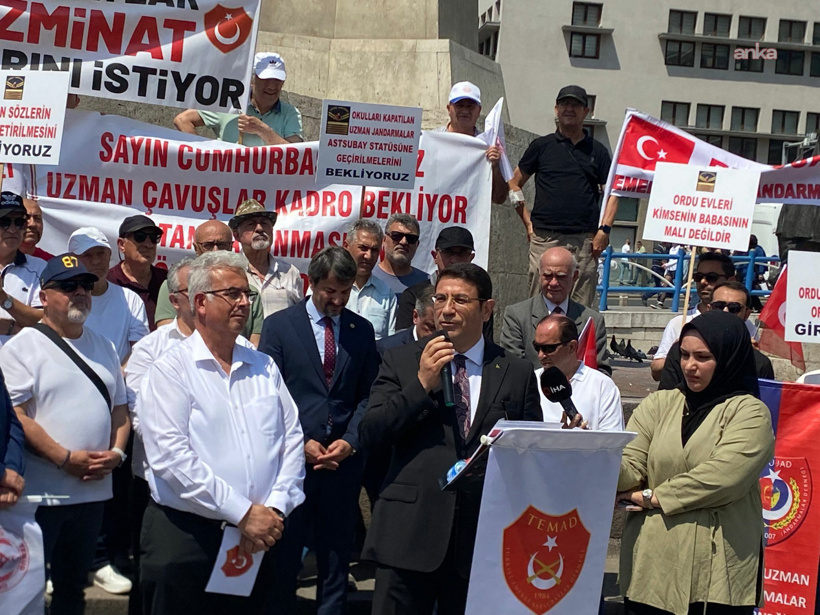 Emekli askerlerden Ankara'da hak arayışı: 'Bizleri sadece şehit olduğumuzda mı hatırlayacaksınız?' - Resim : 4