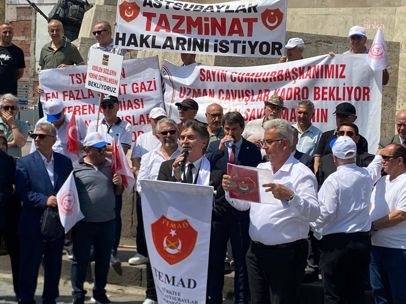 Emekli askerlerden Ankara'da hak arayışı: 'Bizleri sadece şehit olduğumuzda mı hatırlayacaksınız?' - Resim : 2