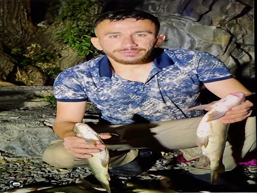 Çayda kaybolan genci bulmak için dev kayalar kırıldı: Sınır ötesi arama yapıldı - Resim : 1