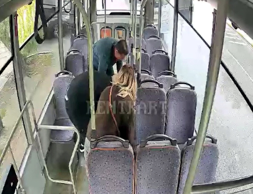 Edirne'de şoförler epilepsi nöbeti geçiren için seferber oldular! O anlar kameraya yansıdı - Resim : 4