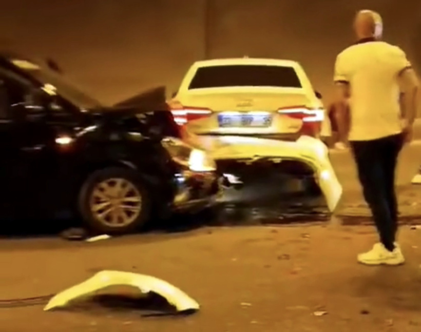 Osmaniye'de 6 aracın karıştığı feci kaza kameralarda! - Resim : 2