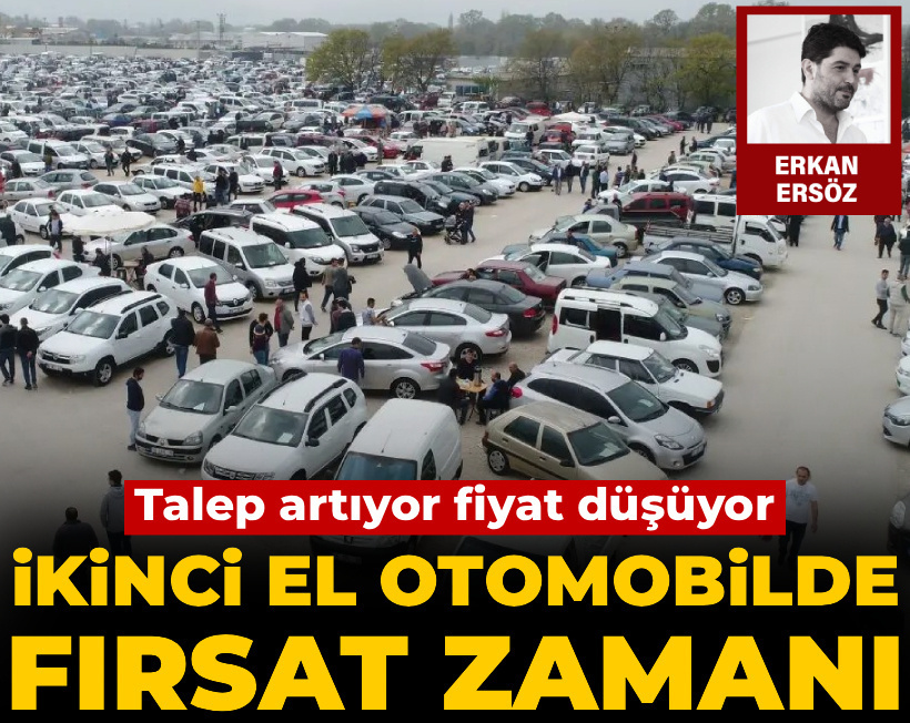 İkinci el otomobilde fırsat zamanı: Talep artıyor fiyat düşüyor