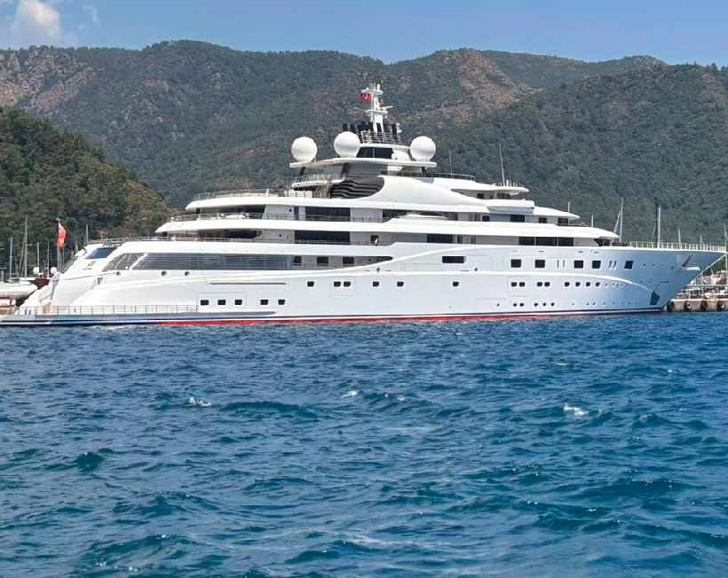 Marmaris Limanı’nda dev misafir: Değeri 500 milyon dolar