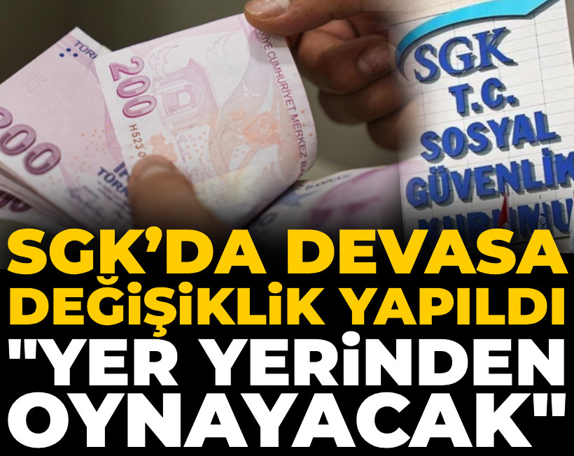 Emekli maaşını belirleyen torba yasayla SGK’da devasa değişiklik yapıldı: Yer yerinden oynayacak