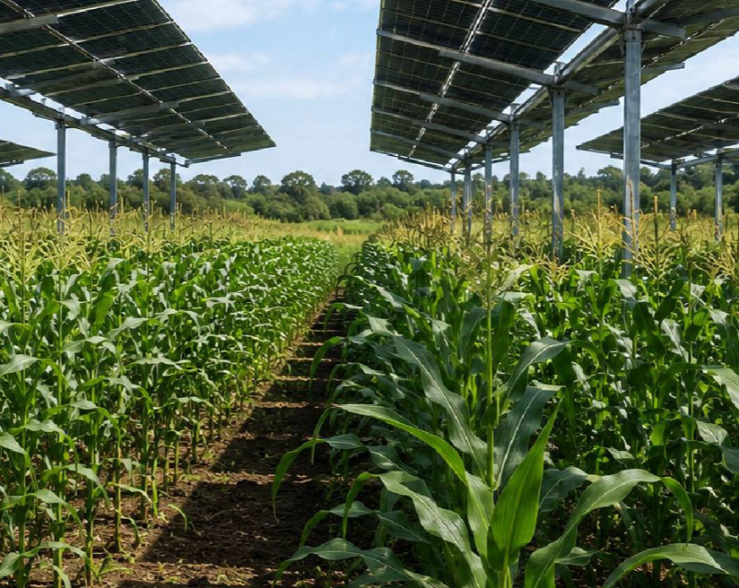 Elektrik için kurup tarlanın üstünü kapattılar: Hasat rekoru kırdılar!