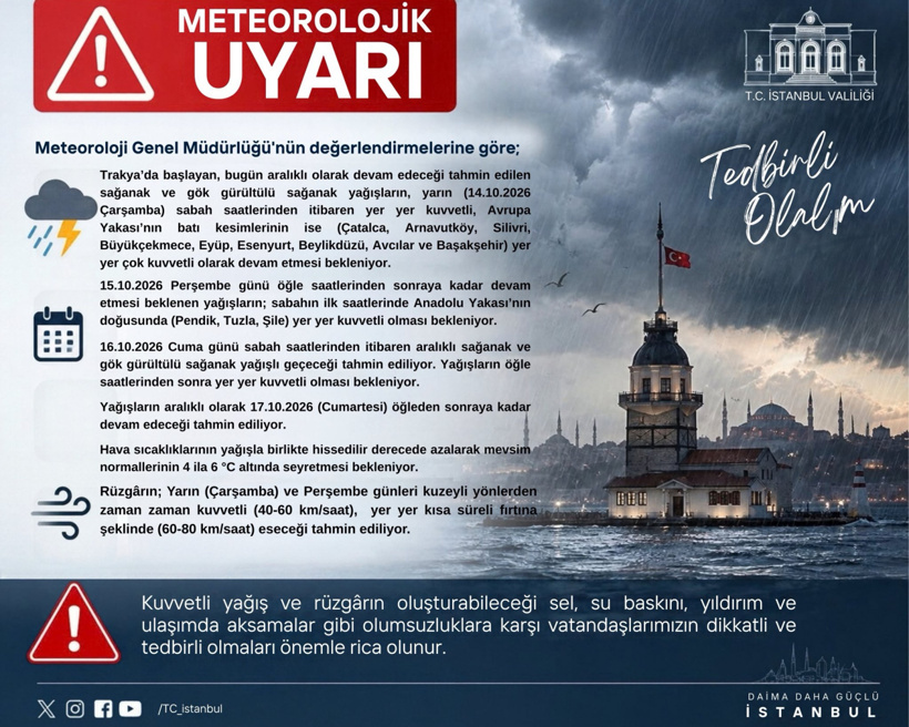 İstanbul Valiliği uyardı! "Tedbirli olun" - Resim : 2