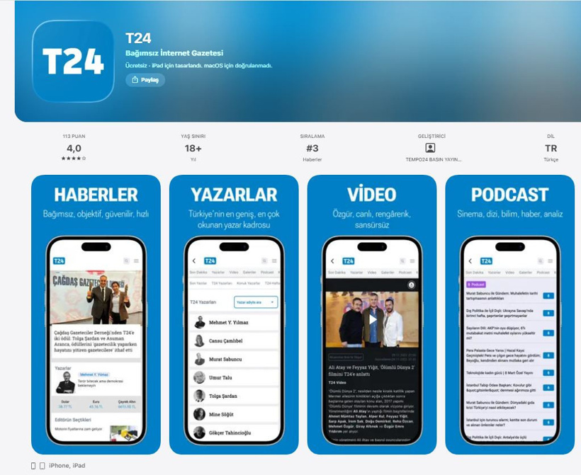 T24'e ücretsiz uygulamalardan ulaşılabilecek - Resim : 1